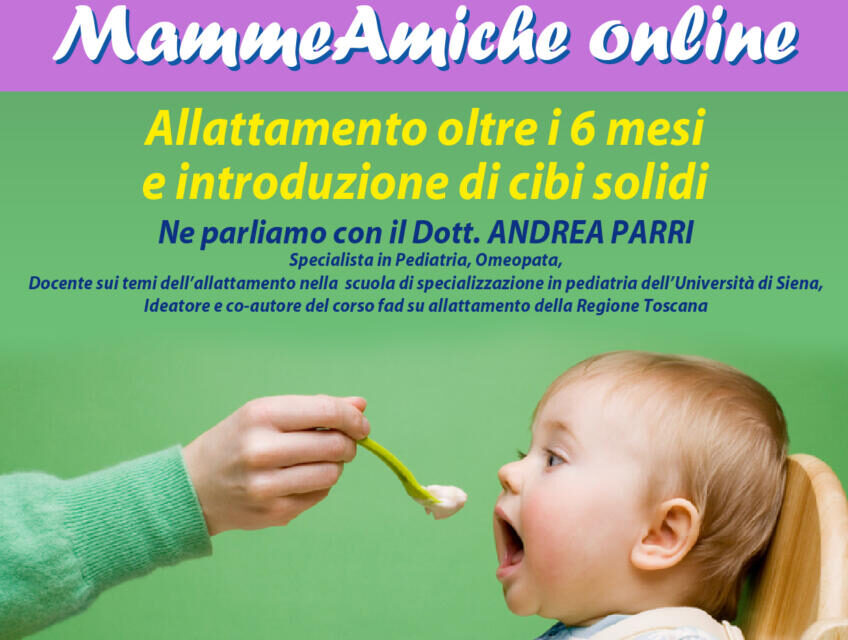 APRILE 2021: Incontri online MammeAmiche